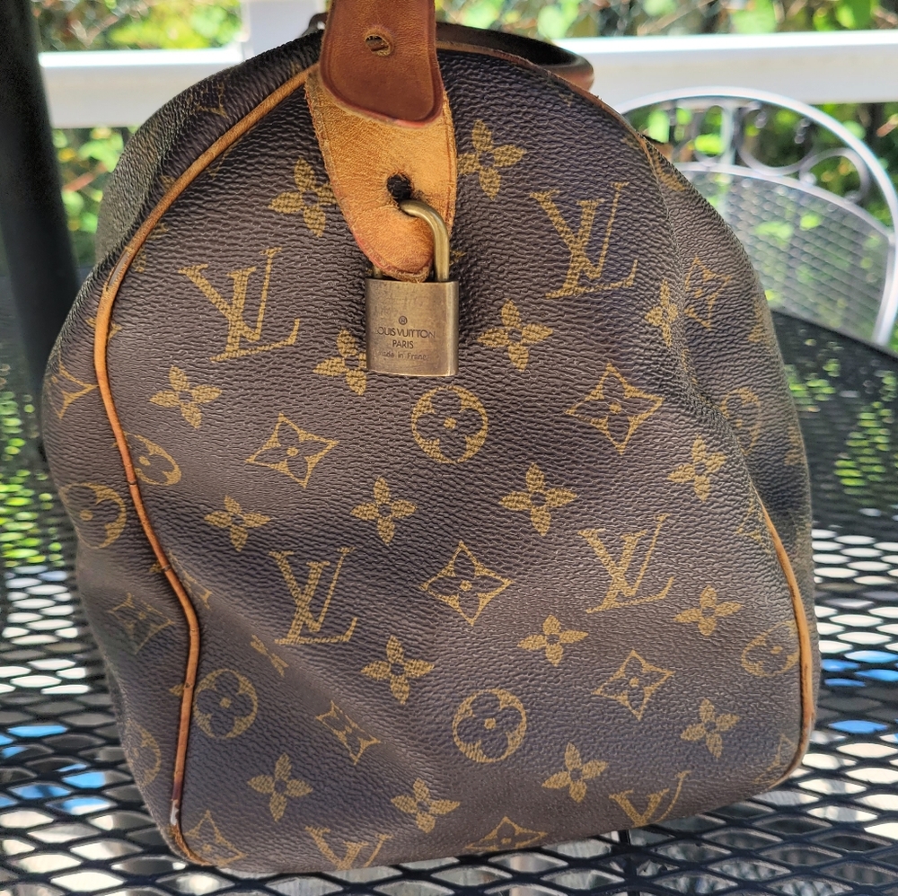 Louis Vuitton Satchel Speedy Monogram Canvas 30 - Picture 6 of 16